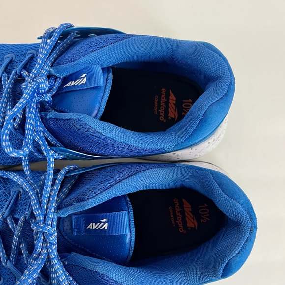 Avia Men's Vaughn Athletic Blue Lace Up Shoes Size 10.5 - Picture 10 of 13